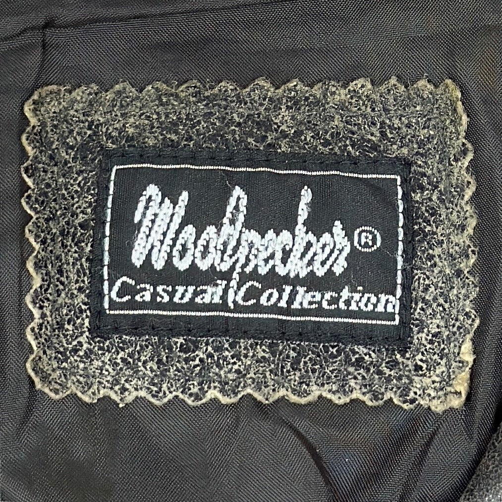 Jachetă Woodpecker Vintage 100% Piele Femei - L