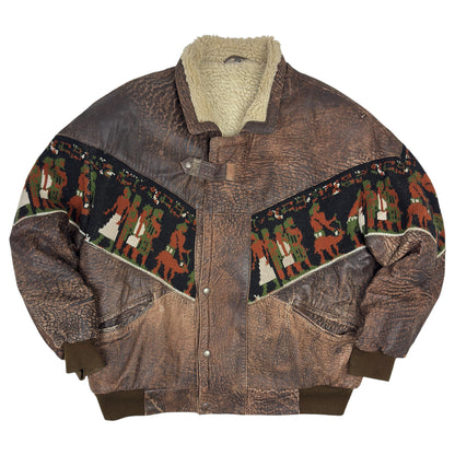 Geacă Vintage 100% Piele