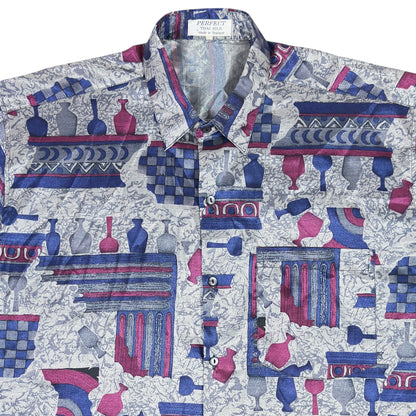 Cămașă Thaisilk Vintage 100% Mătase - XL