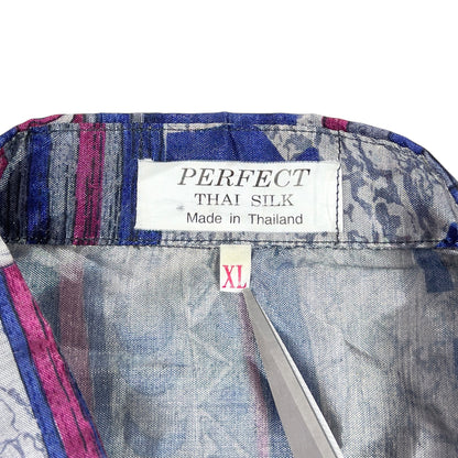 Cămașă Thaisilk Vintage 100% Mătase - XL