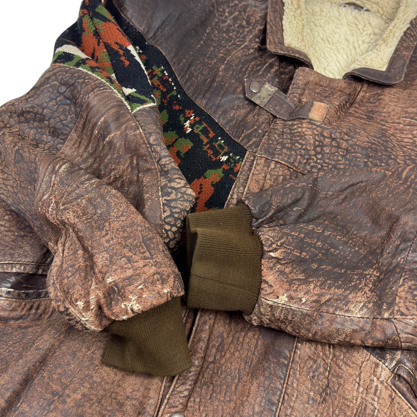 Geacă Vintage 100% Piele