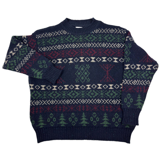 Pulover United Colors Of Benetton Vintage 100% Lână - XL