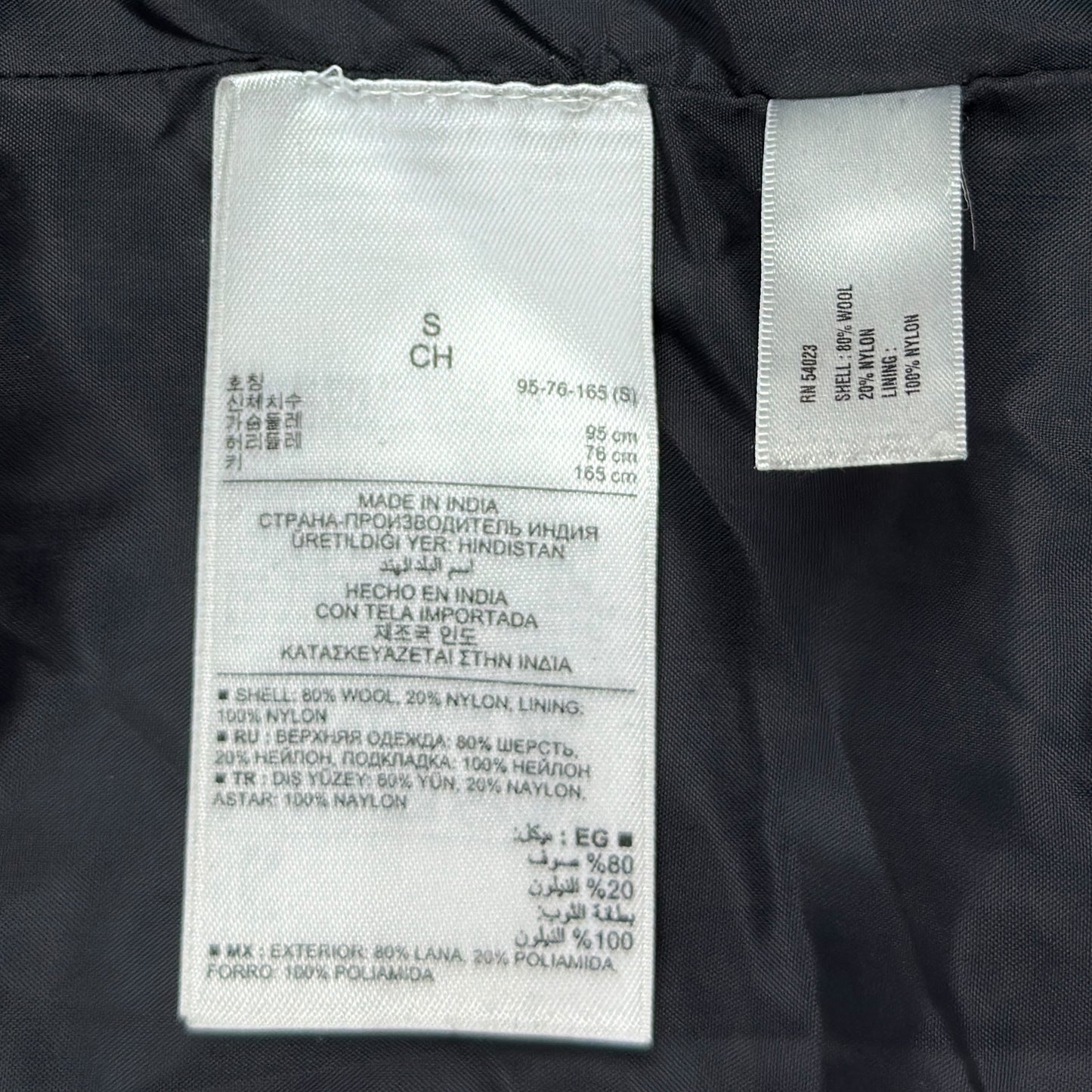 Palton GAP 80% Lână - S