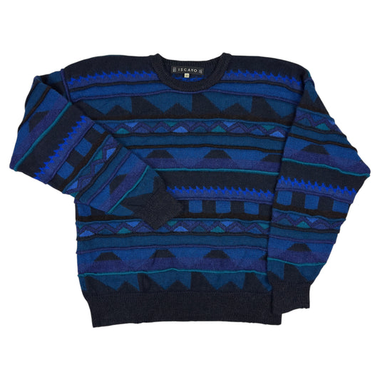 Pulover ISCAYO Vintage 100% Lână Alpaca - S