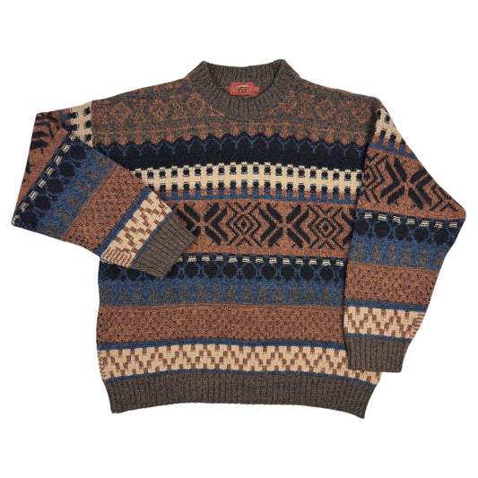 Pulover Status Vintage 50% Lână - L