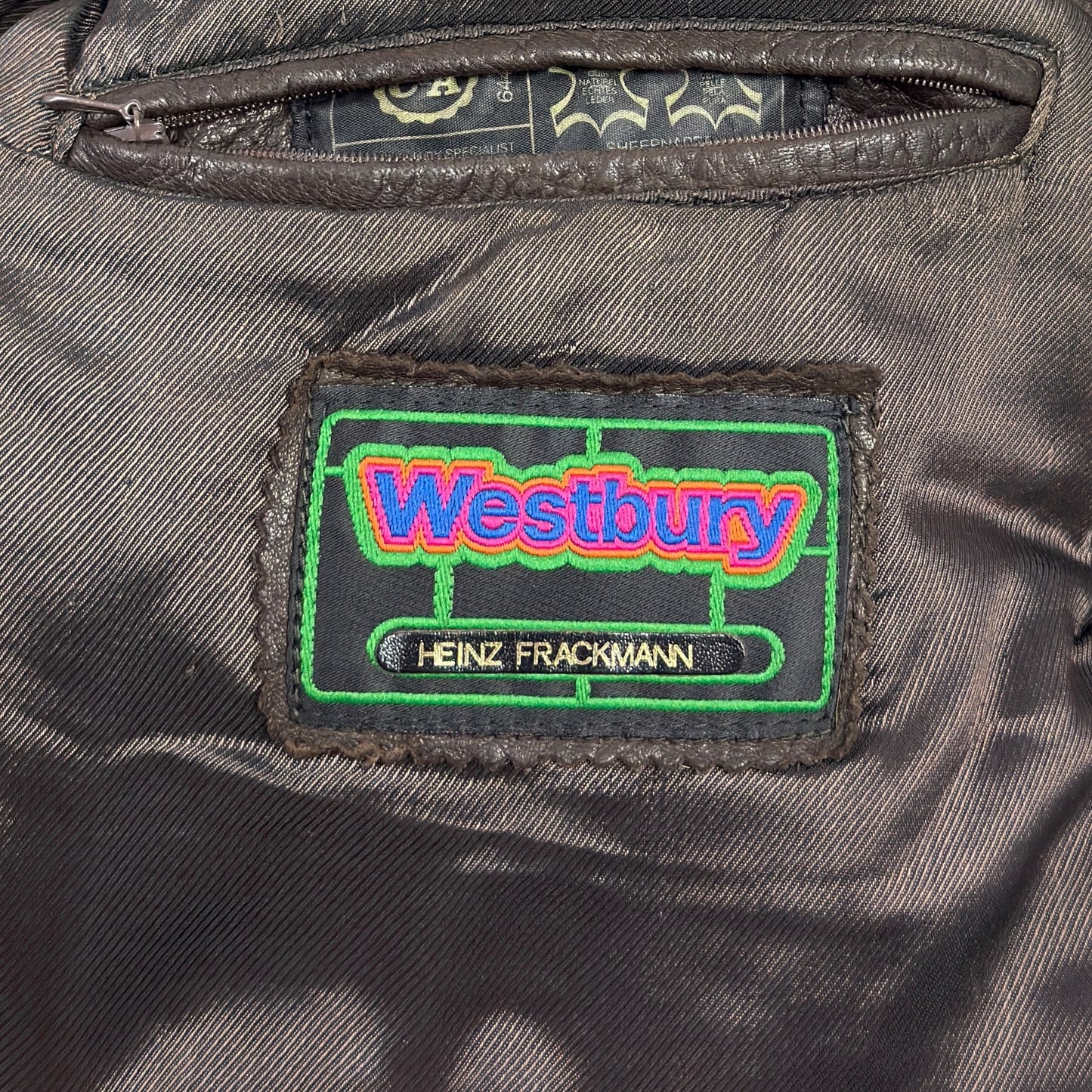 Jachetă Westbury Vintage 100% Piele - XXL