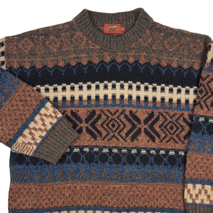 Pulover Status Vintage 50% Lână - L