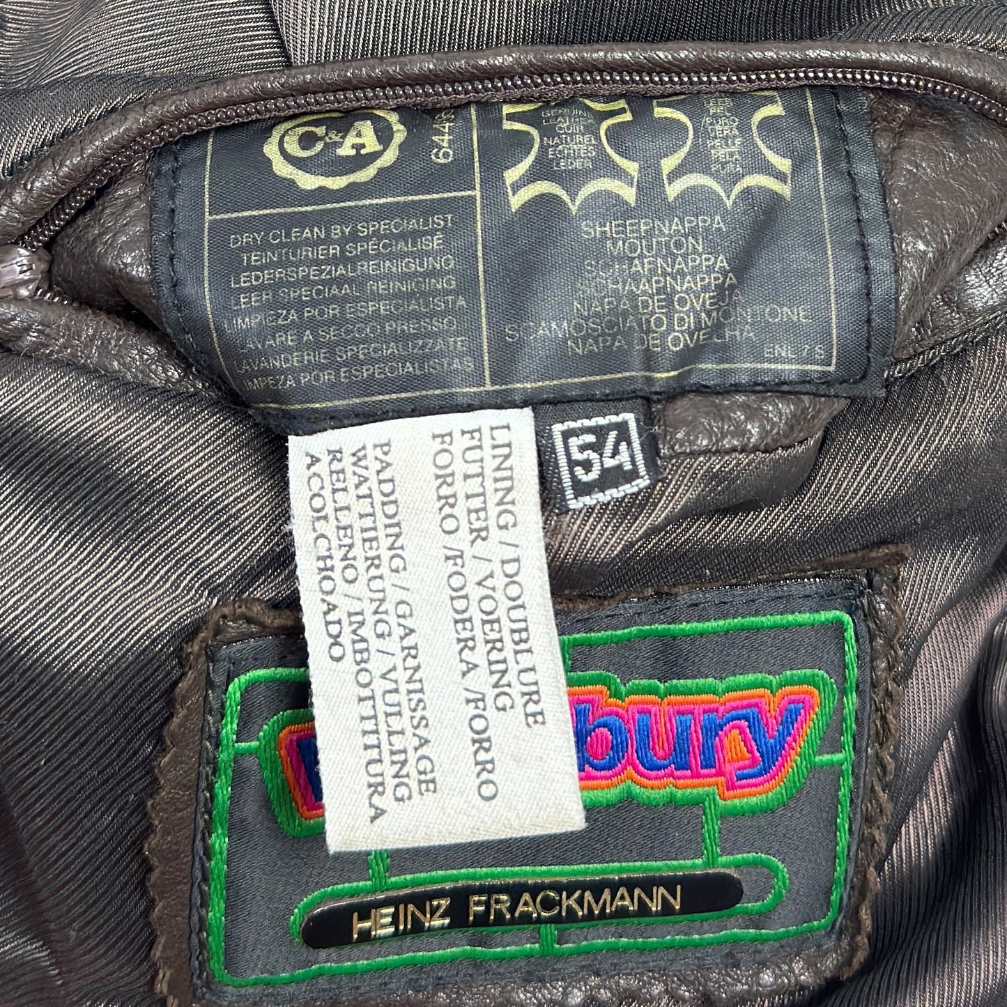 Jachetă Westbury Vintage 100% Piele - XXL