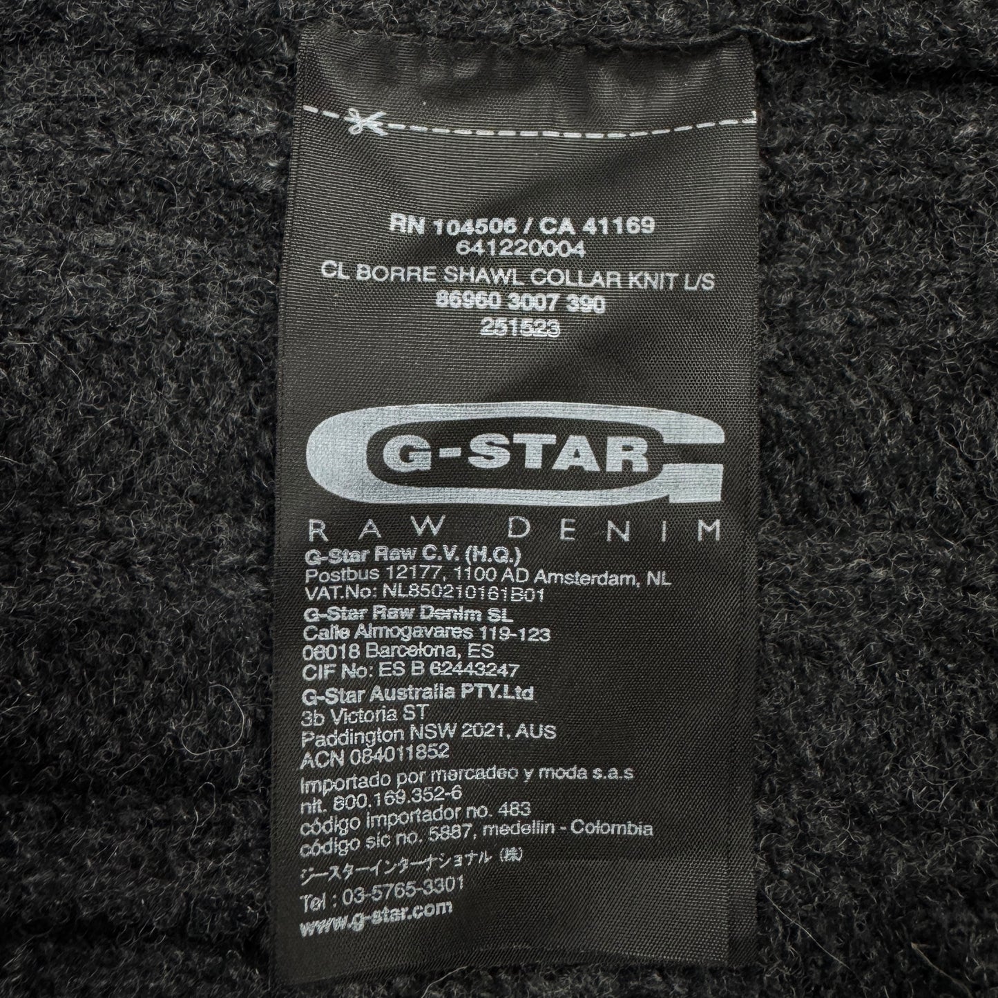 Pulover G-Star 80% Lână - M