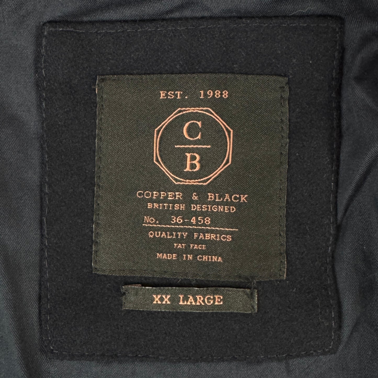 Sacou Fat Face 54% Lână - XXL