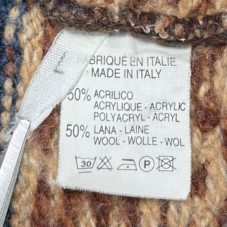 Pulover Status Vintage 50% Lână - L