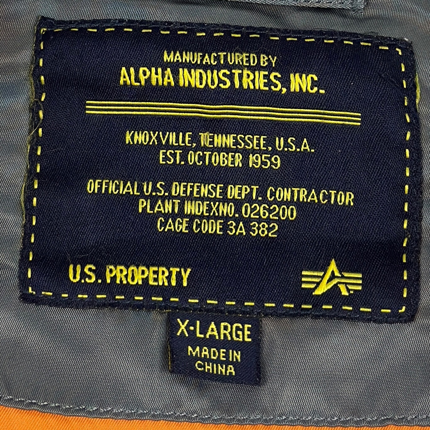 Jachetă Alpha Industries - XL