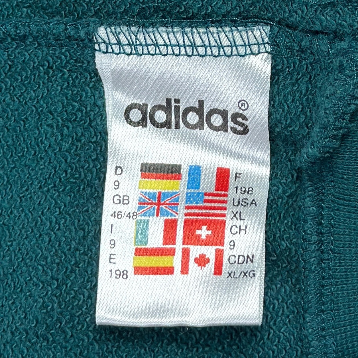 Bluză Adidas Vintage 90s - XL