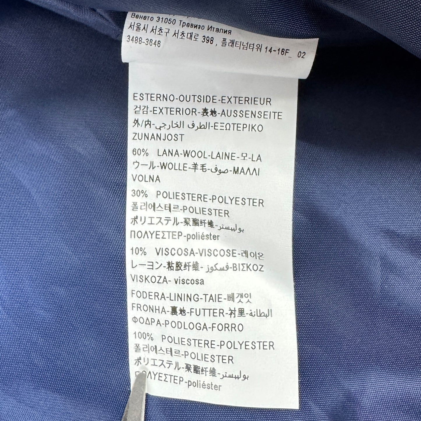 Palton United Colors Of Benetton Femei 60% Lână - M