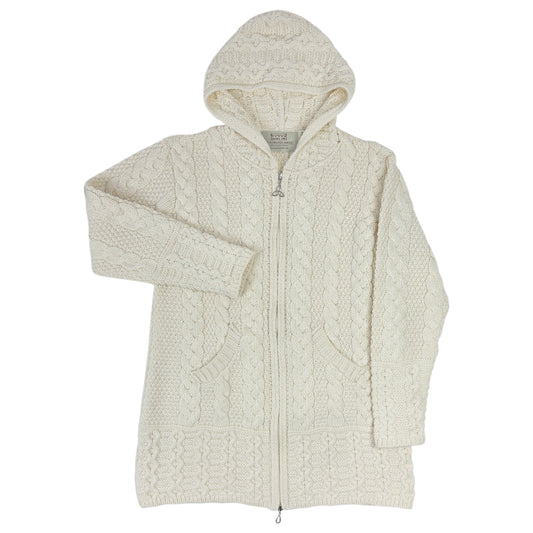 Jachetă Aran Sweater Market Femei 100% Lână - M