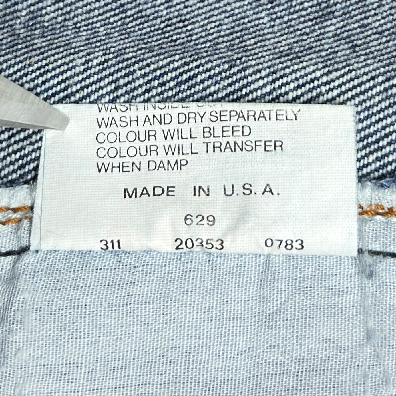 Blugi Levi's 505 Vintage Unisex Din Anul 1983 - W28/L32